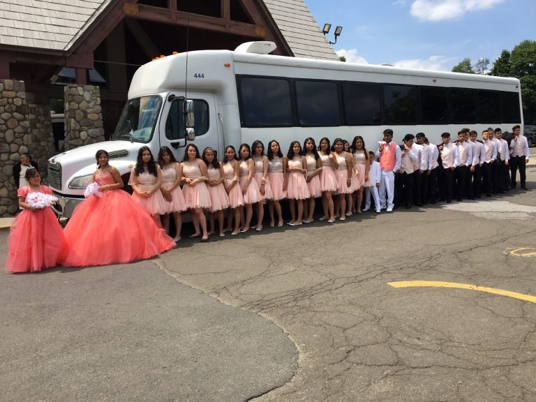 Party Bus Rental for Quinceanera Celebration